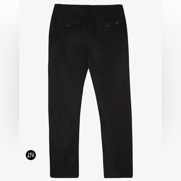 O’NEILL REDLANDS MODERN HYBRID HYPERDRY PANTS BLACK WITH POCKETS SIZE 32 - Picture 15 of 15